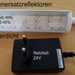 LED-Röhrenersatzreflektoren - mit und ohne RGB